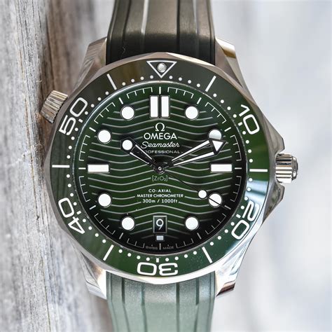 green seamaster omega|omega seamaster green price.